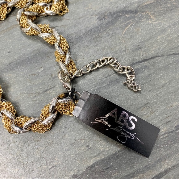 Allen Schwartz/ Ncklace/ Elegnt/Chain/Sparkle/F4-4 - Picture 6 of 7